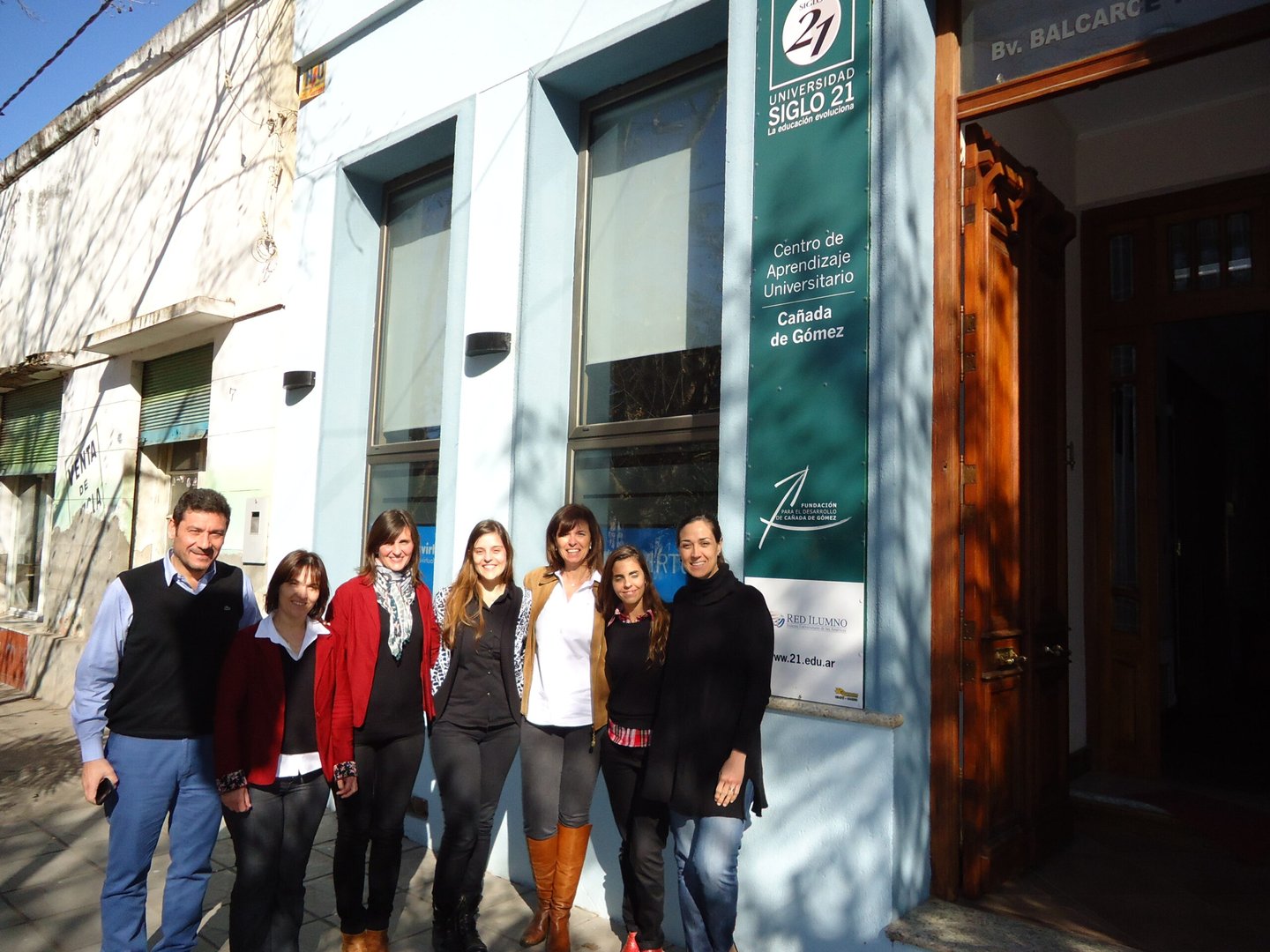 Directivos de la Universidad Siglo 21 en FUDECA