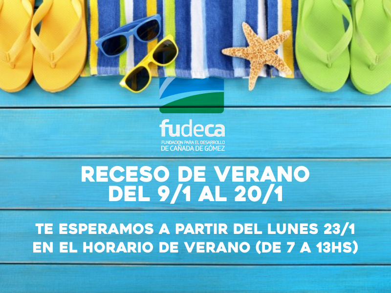 RECESO DE VERANO