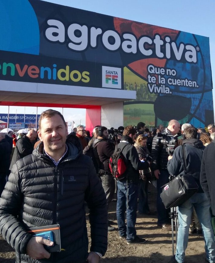 EL PRESIDENTE DE FUDECA, MARCELO COGNO, PARTICIPÓ DEL ACTO INAUGURAL DE AGROACTIVA 2017