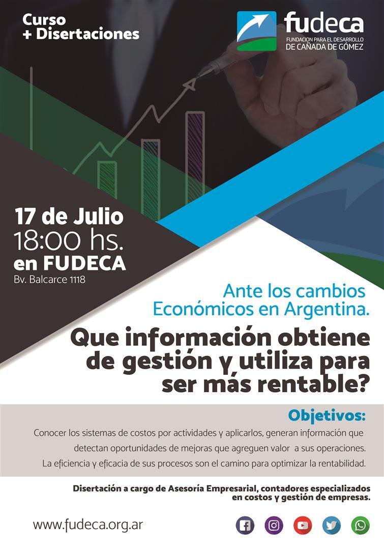 Disertación "Cómo optimizar la rentabilidad de su empresa"