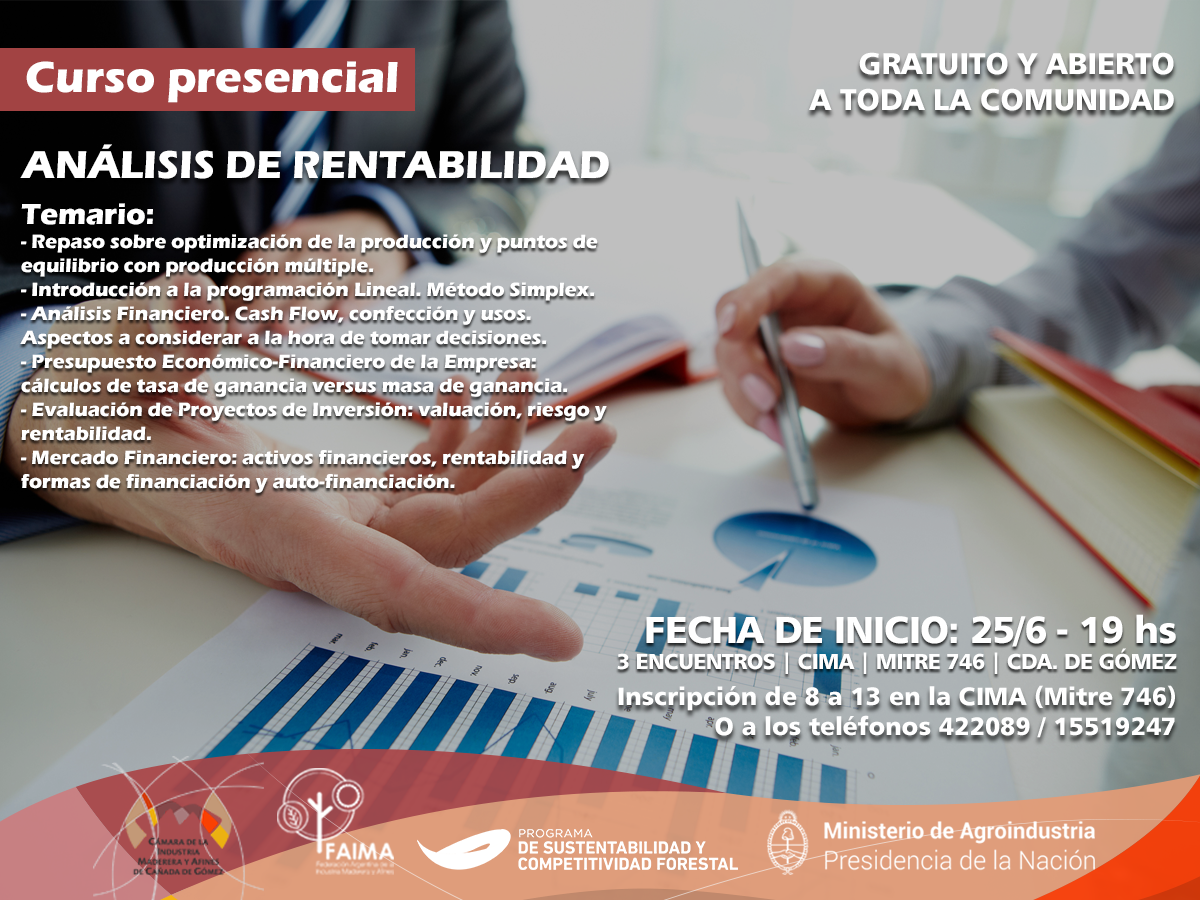 CURSO ANÁLISIS DE RENTABILIDAD