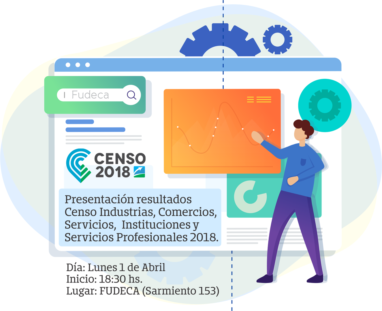PRESENTACIÓN RESULTADOS CENSO 2018 DE INDUSTRIAS, COMERCIOS, SERVICIOS, INSTITUCIONES Y SERVICIOS PROFESIONALES DE CAÑADA DE GÓMEZ.