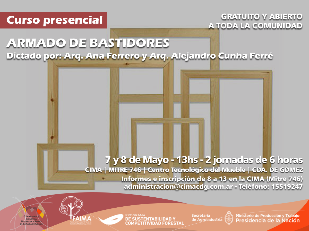 CURSO ARMADOR DE BASTIDOR
