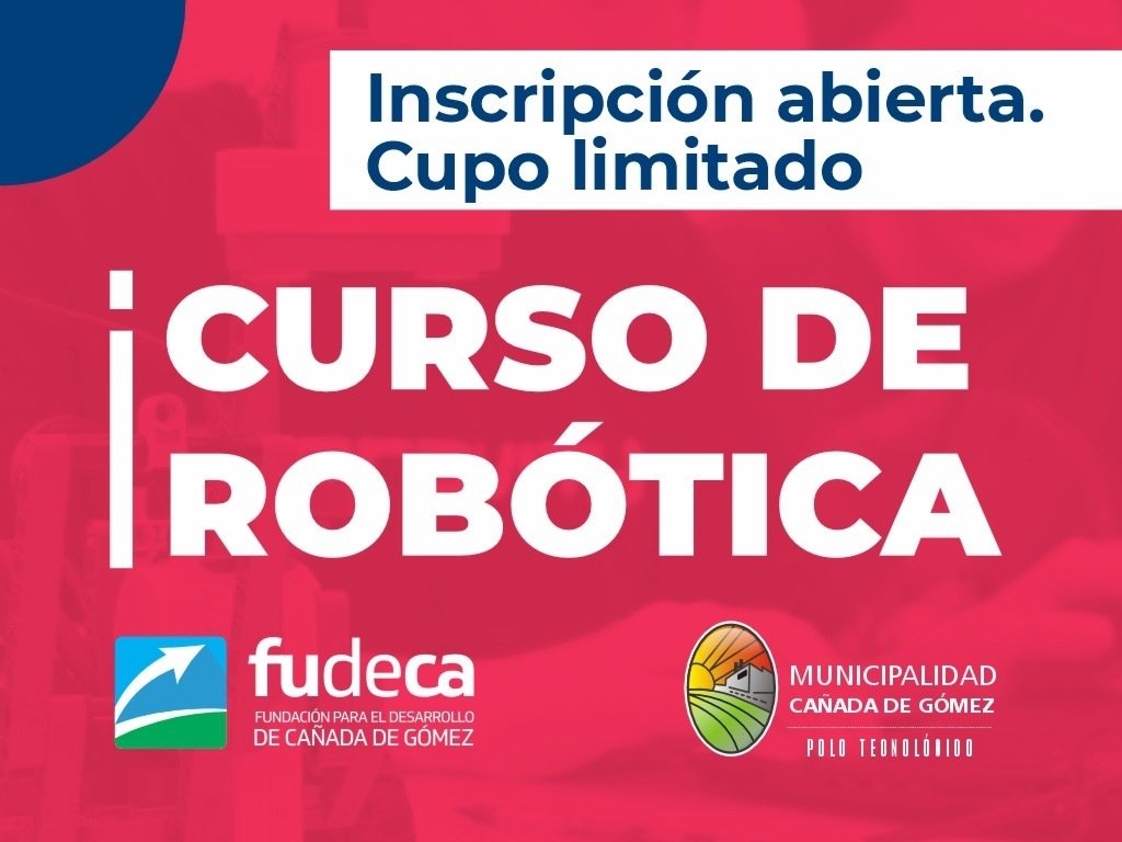 INSCRIPCIÓN ABIERTA CURSO DE ROBÓTICA