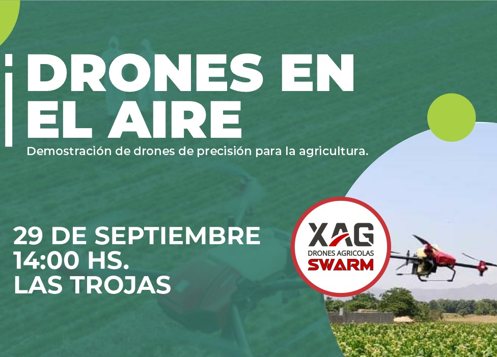 DEMOSTRACIÓN DE DRONES DE PRECISIÓN PARA LA AGRICULTURA