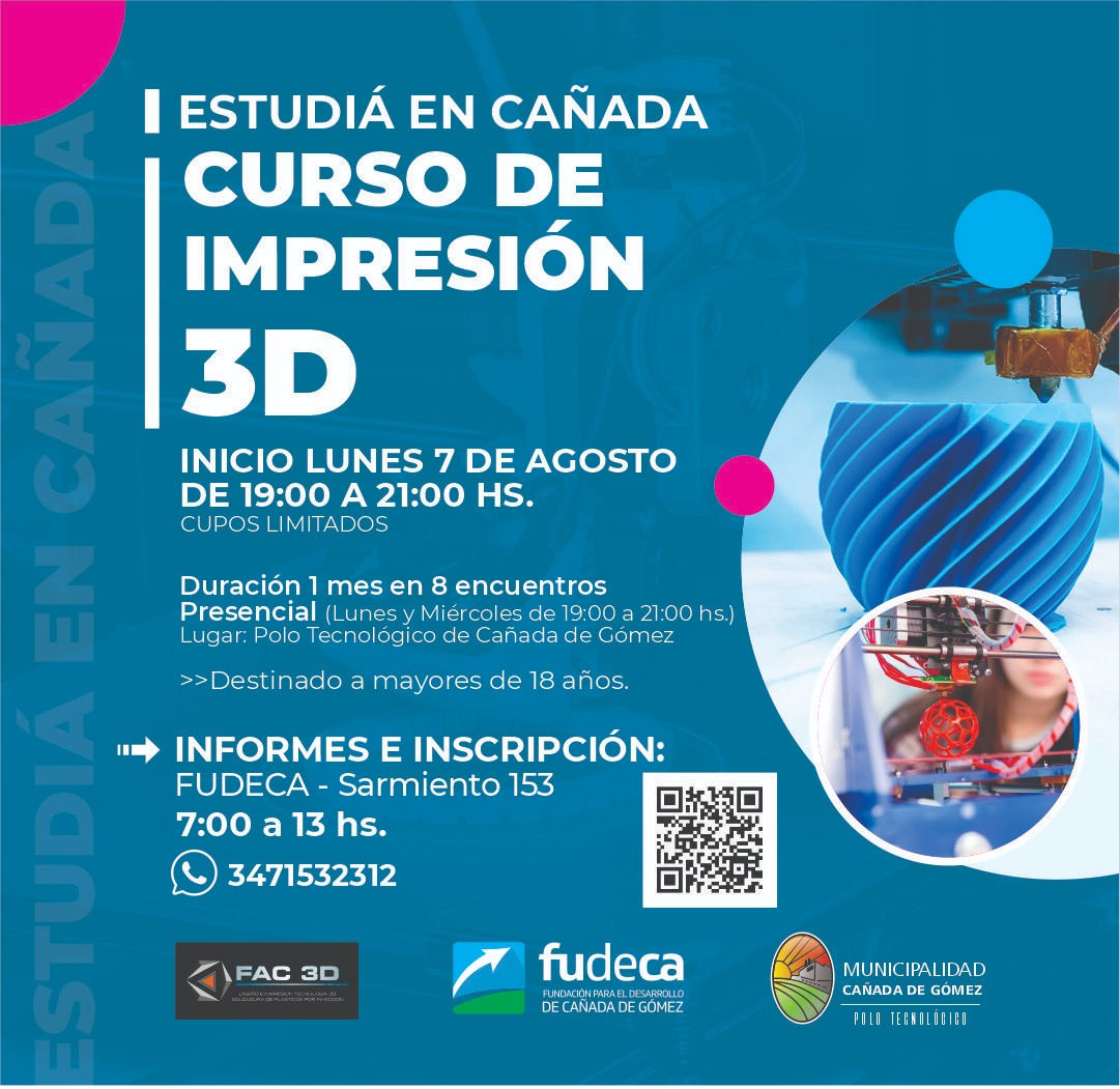 Inscripción abierta CURSO IMPRESIÓN 3D