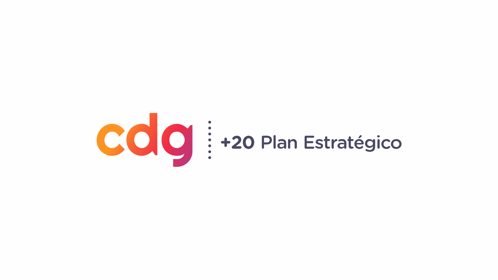 Convocatoria a participar de CDG +20 Plan Estratégico